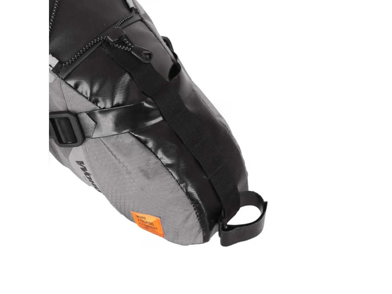 Woho X-Tourning Dry Bag torba podsiodłowa 5-7 l Honeycomb Iron szary rozm. S