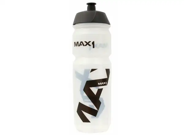 Max1 Stylo butelka 850 ml przezroczysta czarna