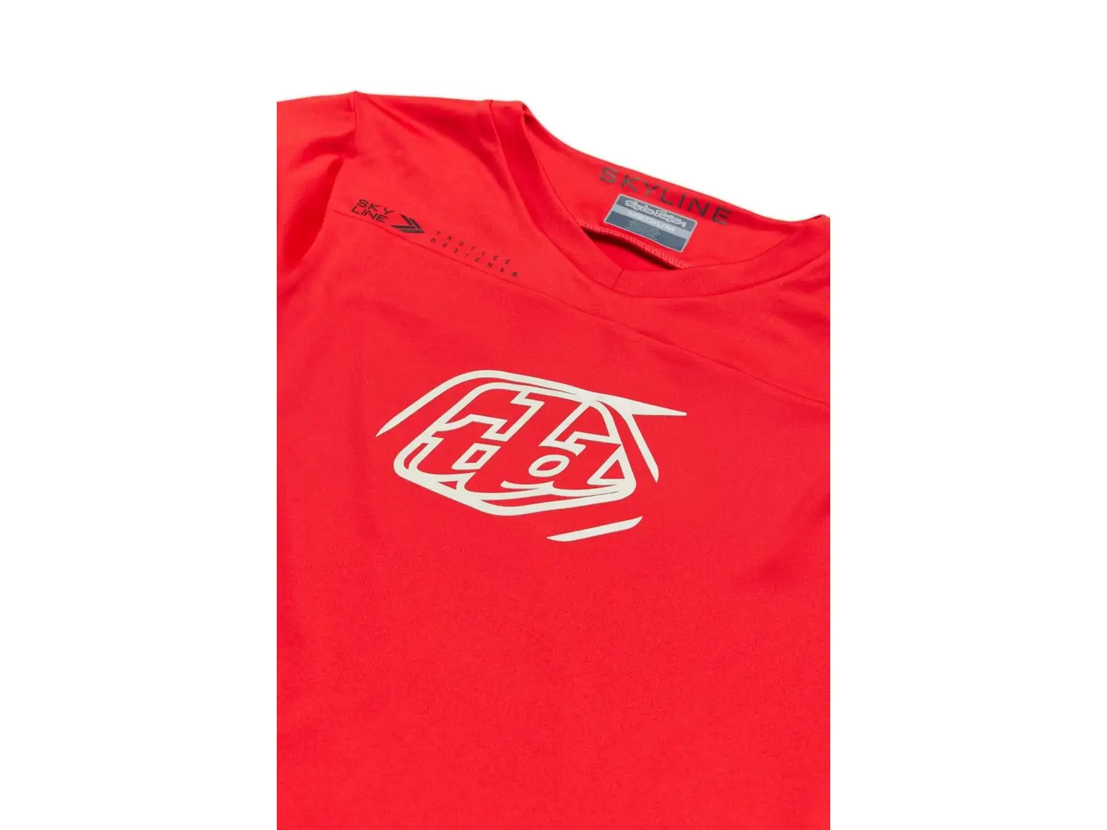 Troy Lee Designs Skyline Chill Iconic męska koszulka z długim rękawem Fiery Red