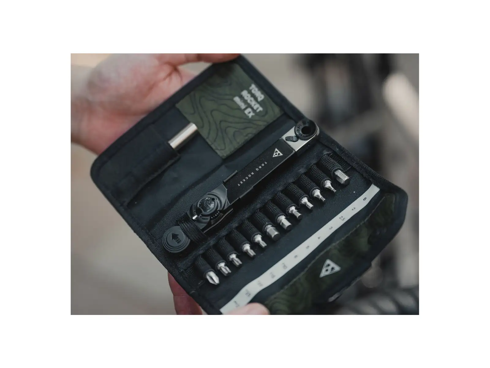 Topeak Torq Rocket mini EX zestaw narzędzi z grzechotką