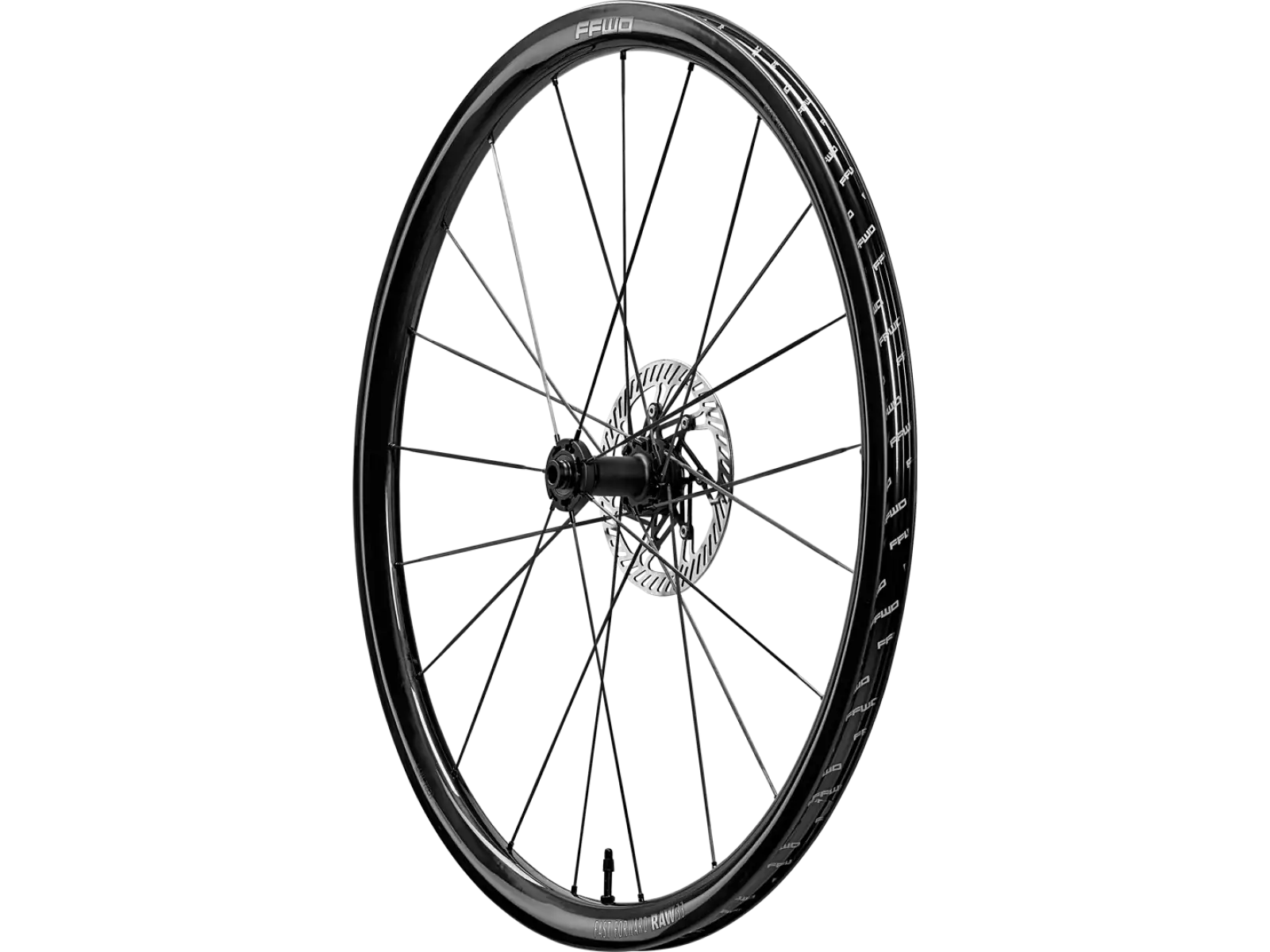 FFWD RAW CS 33 szosowe koła zaplatane Glossy Black