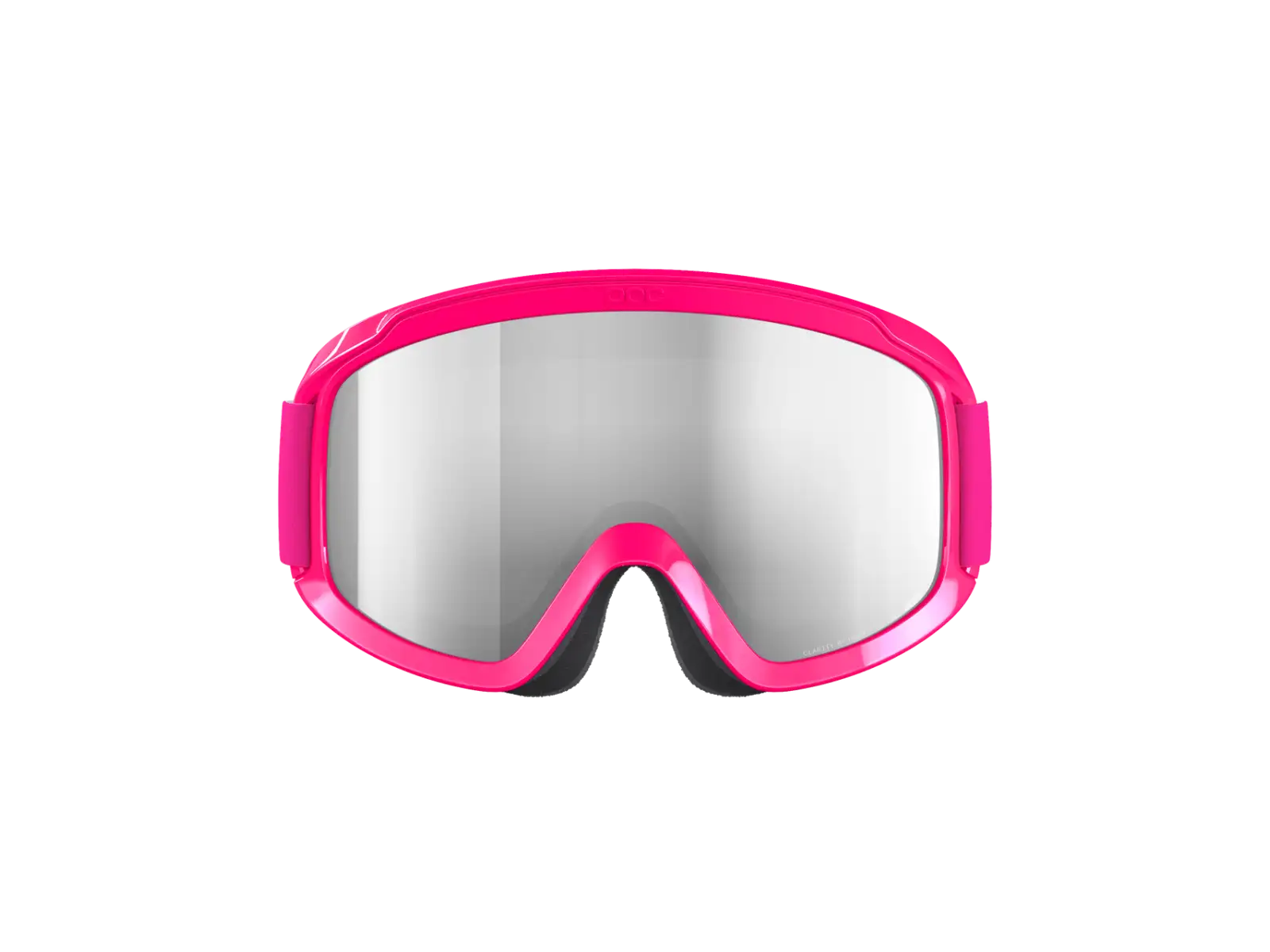 POC POCito Opsin dziecięce gogle narciarskie Fluorescent Pink/Partly Sunny Silver