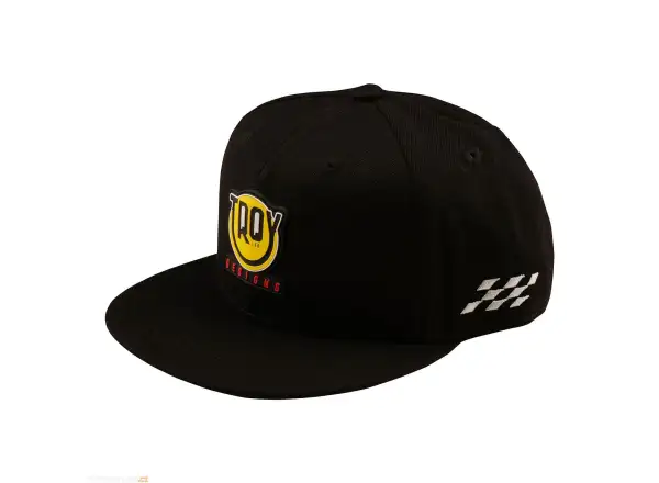 Troy Lee Designs Flat Bill Happy Dayz czapka z daszkiem Black