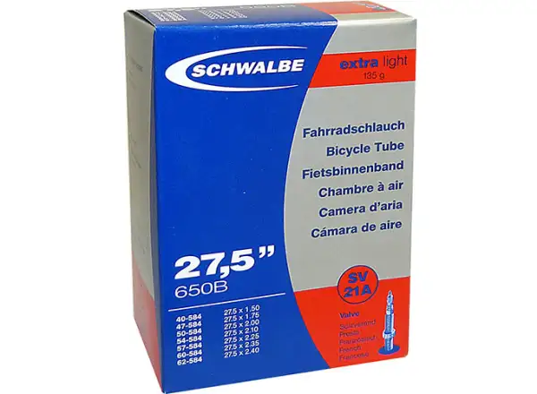 Schwalbe Extra Light 27,5x1,50-2,40" MTB dętka (Nr.21A)