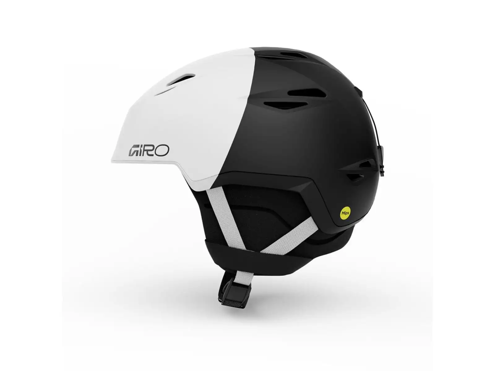Giro Grid Spherical narciarski kask Mat White/Black