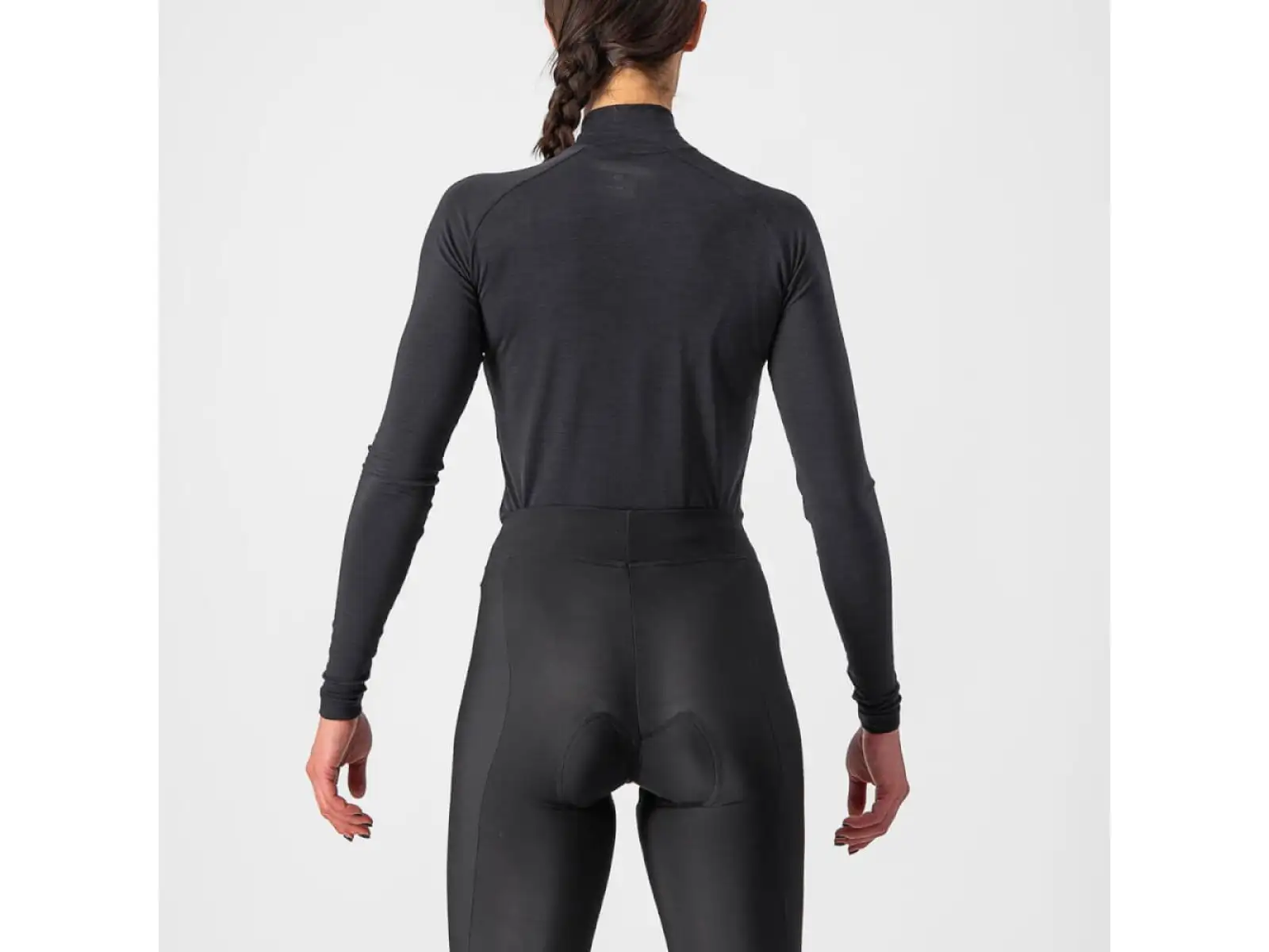 Castelli Bandito Wool Baselayer damska koszulka dlugi rekaw black