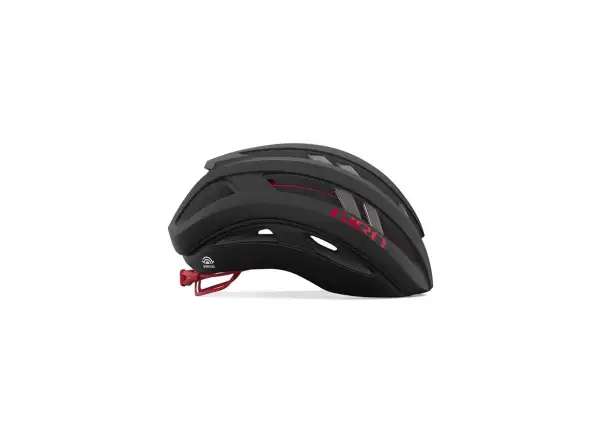Giro Aries Spherical kask Mat Carbon/Red
