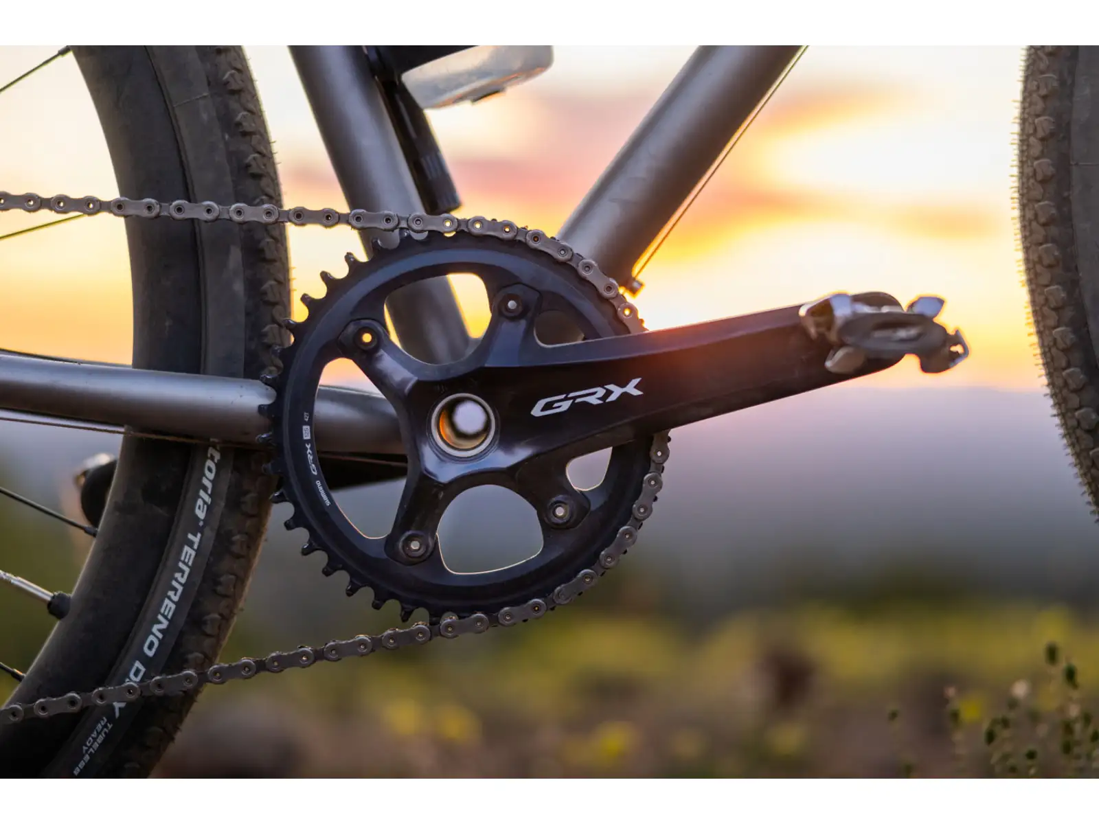 Shimano GRX FC-RX820-1 korby 1x12sp. z zębatką 42 zęby
