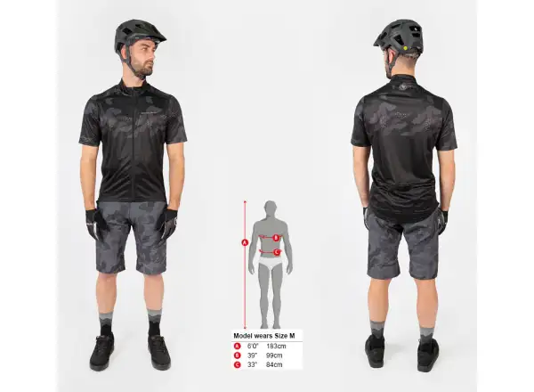 Endura Hummvee Ray S/S męska koszulka z krótkim rękawem Black
