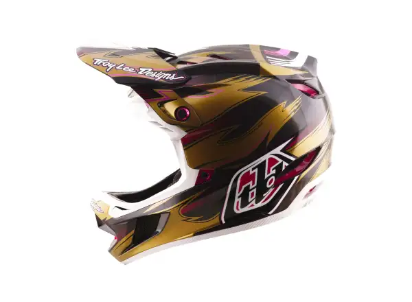 Troy Lee Designs D4 Carbon MIPS Cyclops kask Gold