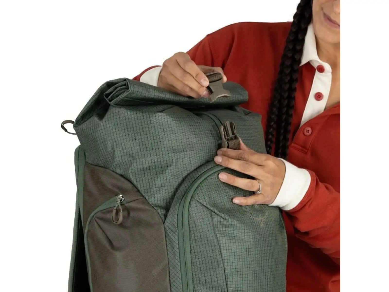 Dostępne Nowość Osprey Transporter Roll Top plecak Pine Leaf