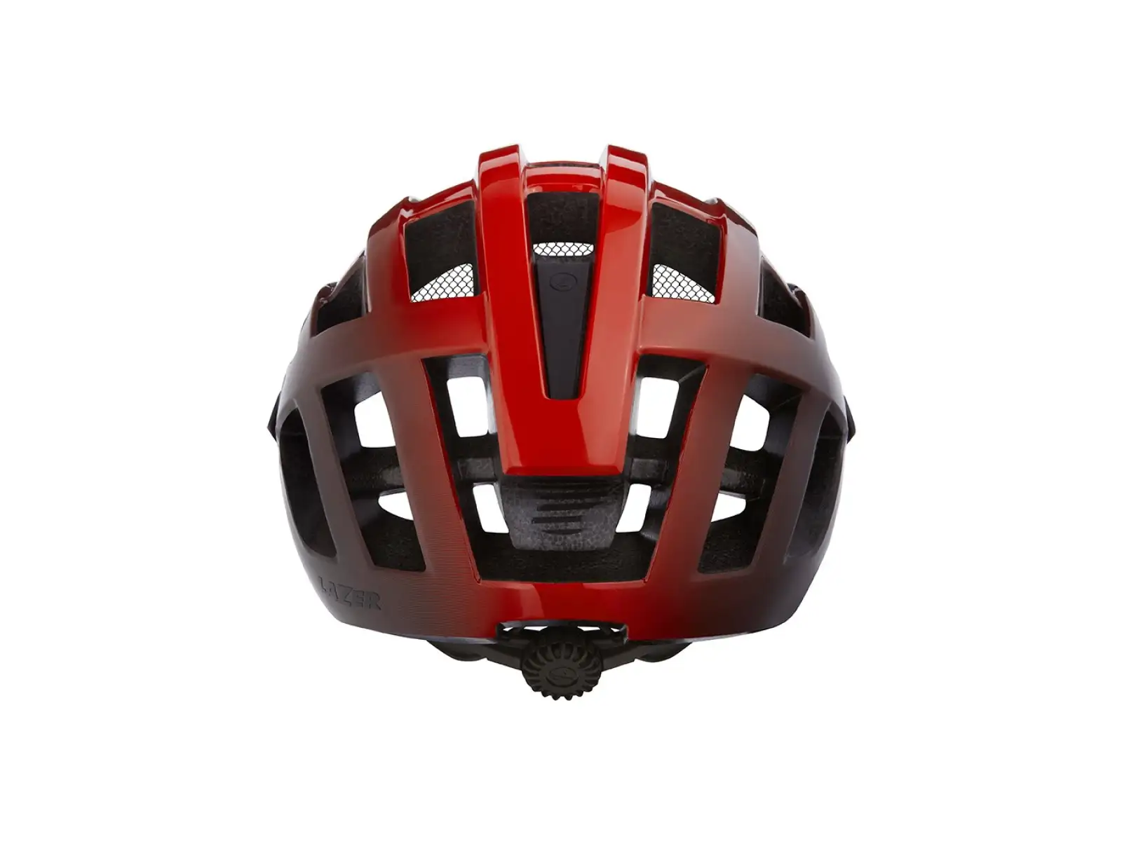 Lazer Compact DLX kask Czerwony/Czarny, roz. Uni (54-61 cm)