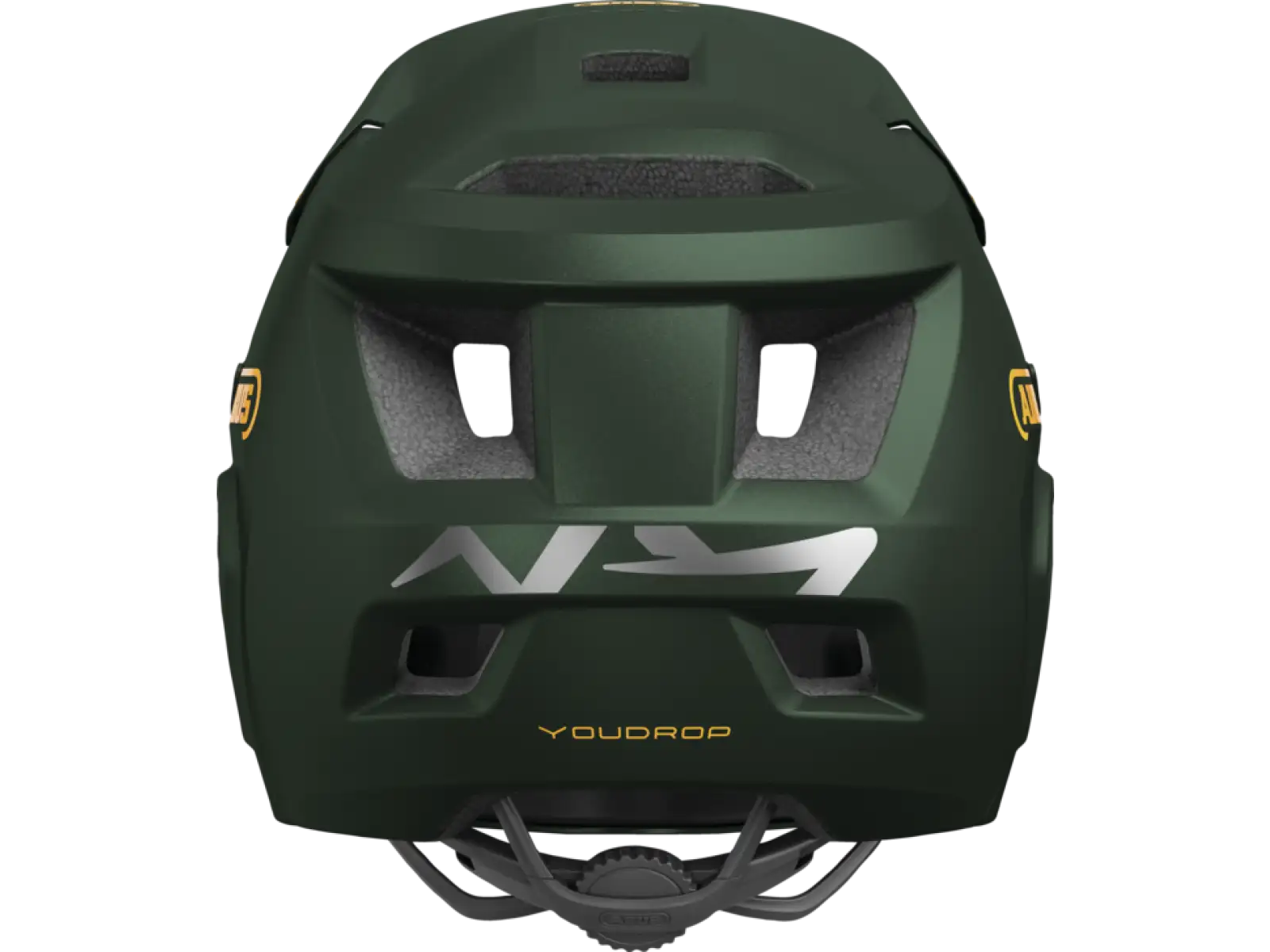 Abus YouDrop FF kask dziecięcy Moss Green
