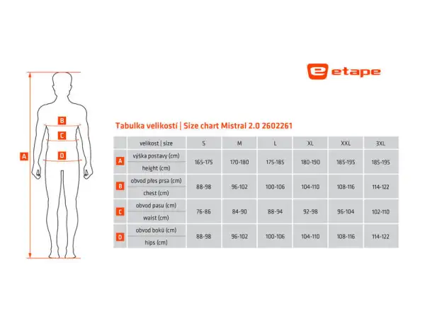 Etape kamizelka MISTRAL 2.0 żółta fluo