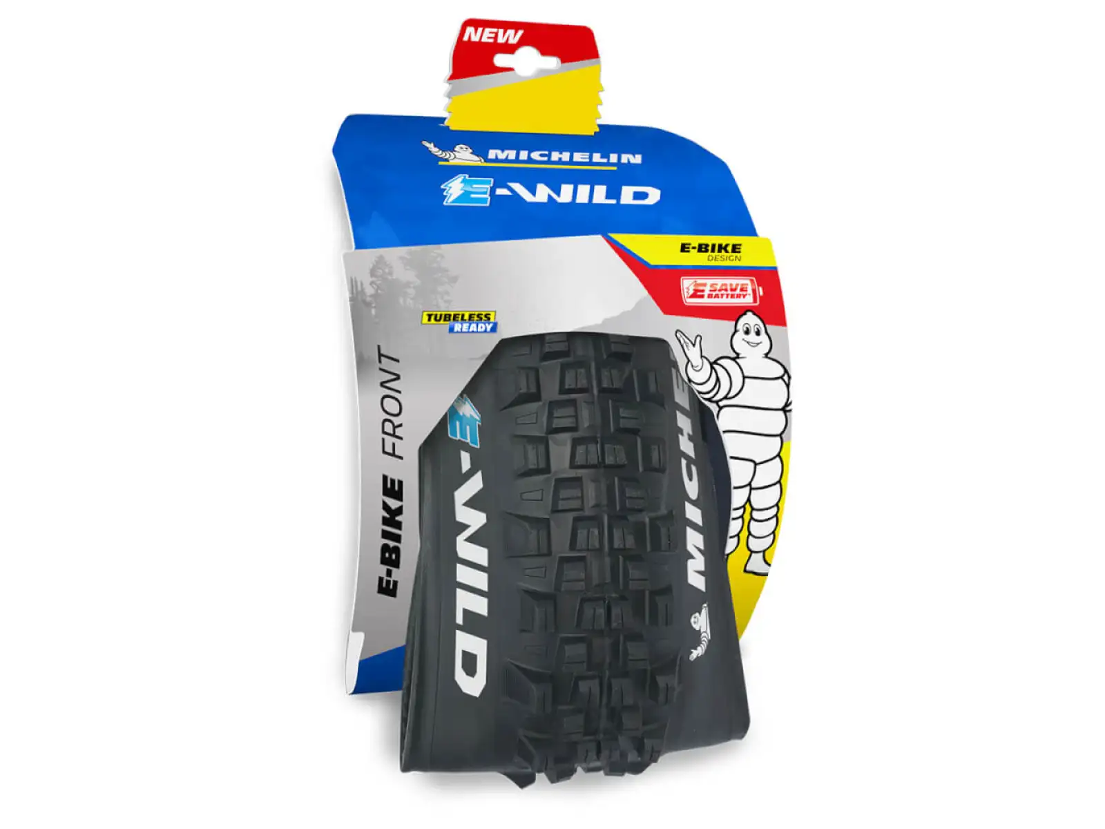 Michelin E-Wild Front E-GUM-X TS TLR 27,5x2,60" MTB opona kevlar