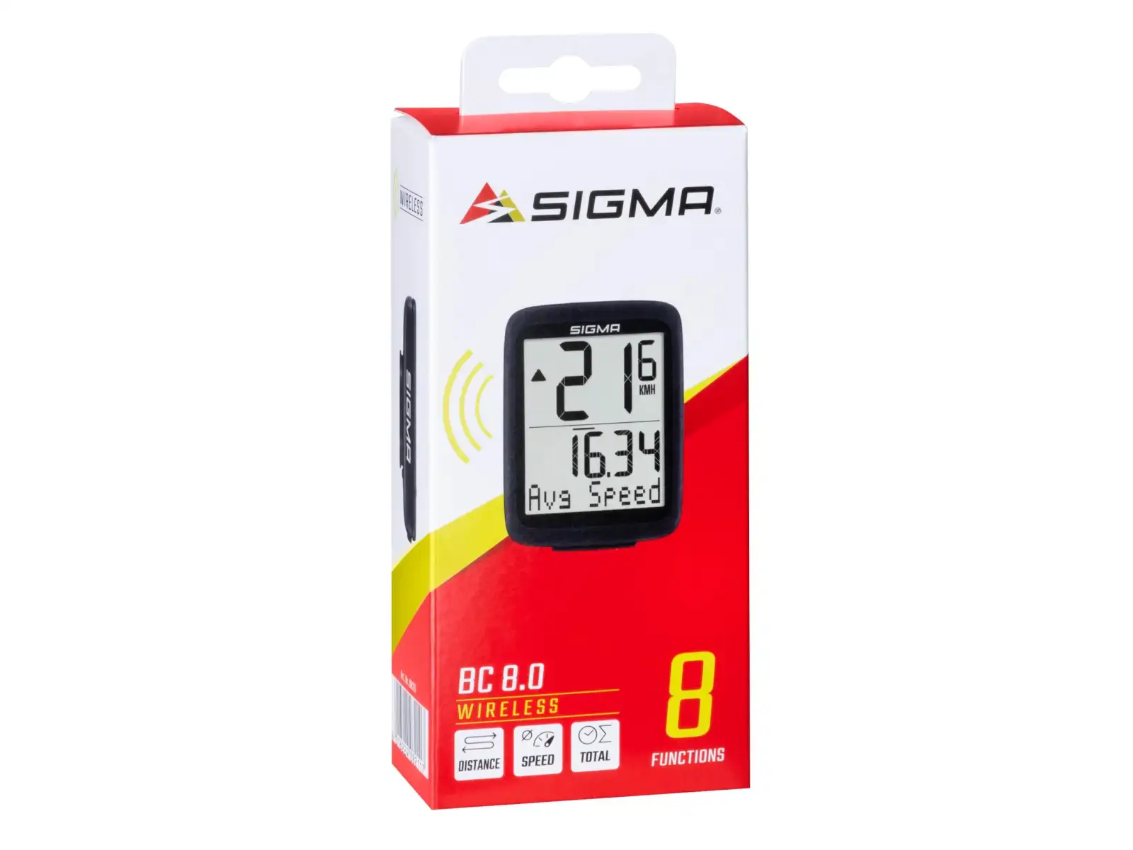 Sigma BC 8.0 ATS WL komputer czarna
