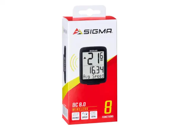 Sigma BC 8.0 ATS WL komputer czarna