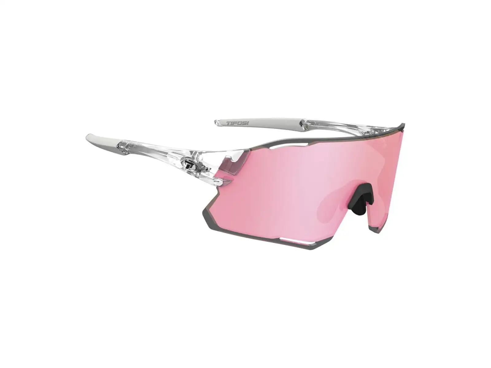 Tifosi Rail Race sportowe okulary Crystal Clear/Clarion Rose/Clear