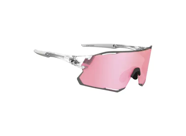 Tifosi Rail Race sportowe okulary Crystal Clear/Clarion Rose/Clear