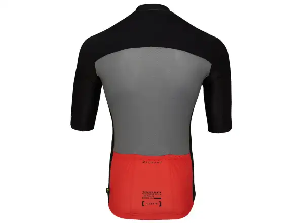 Silvini Stelvio męska koszulka z krótkim rękawem Black/Ruby