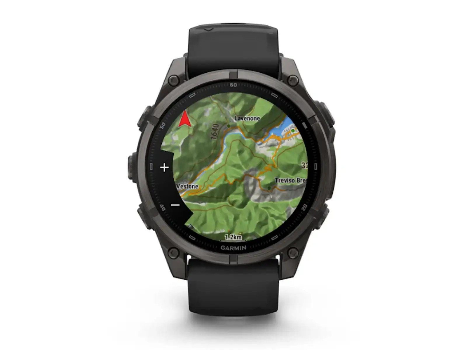 Garmin Fénix 9 – 47 mm smartwatch Carbon gray DLC Titanium/Black