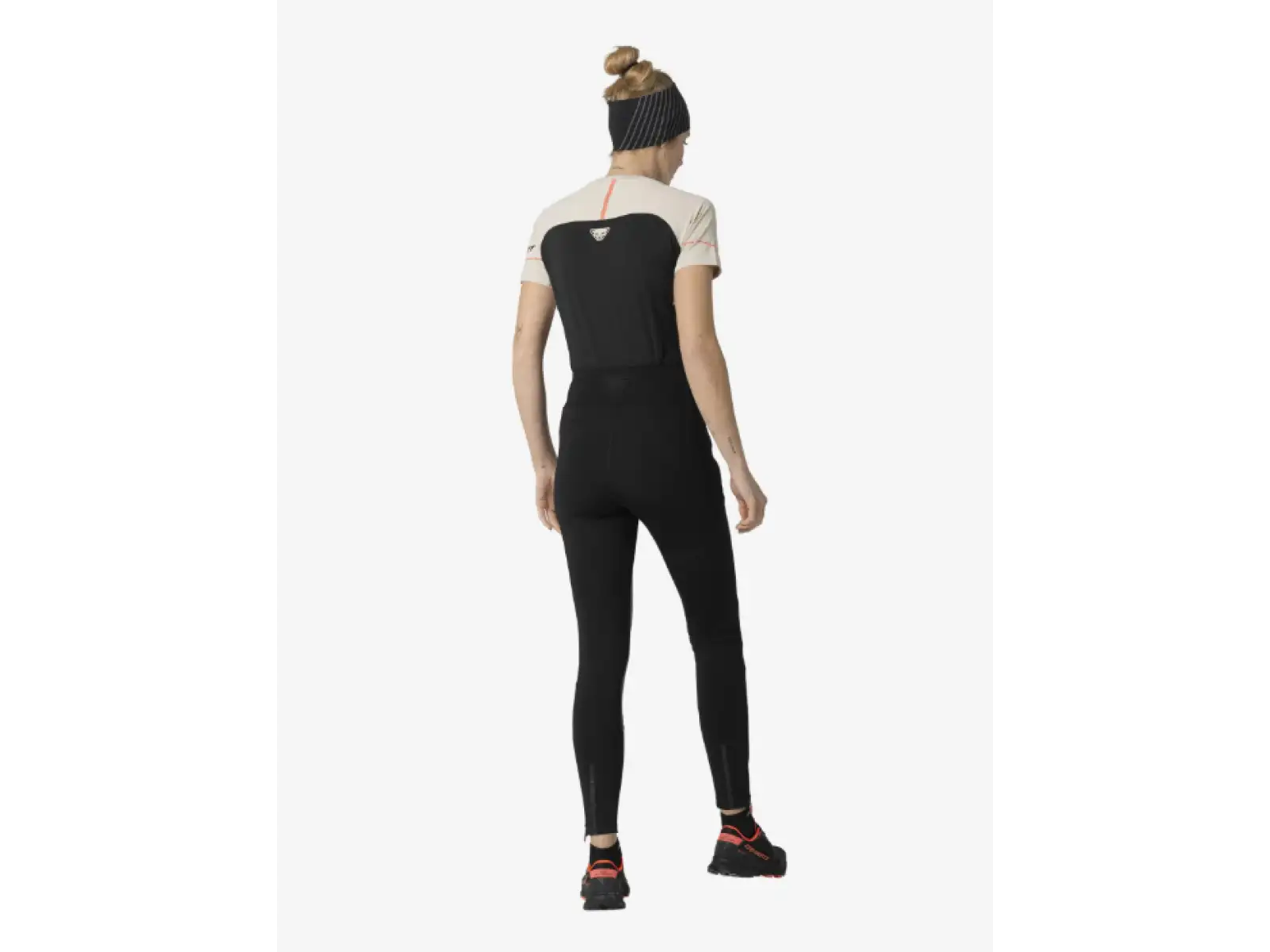 Dynafit Alpine Softshell Hybrid damskie spodnie do biegania Black Out