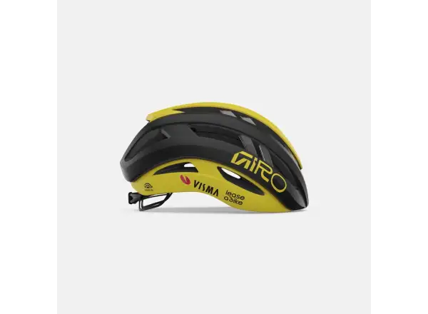 GIRO Aries Spherical kask Mat Black/Yellow Visma