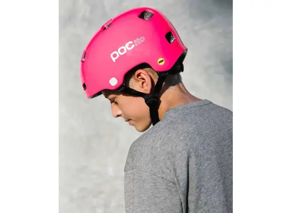 POC POCito Crane MIPS kask dziecięcy Fluorescent Pink