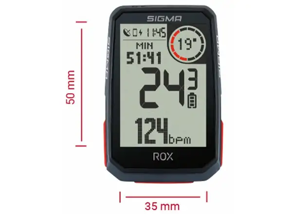 Sigma ROX 4.0 GPS computer SET z czujnikami czarna
