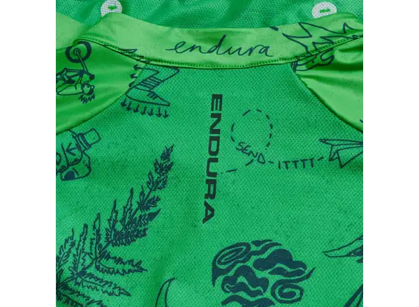 Endura Pro SL męska koszulka kolarska krótki rękaw Emerald