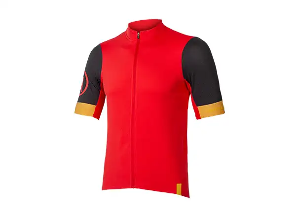 Endura FS260 męska koszulka z krótkim rękawem Pomegranate