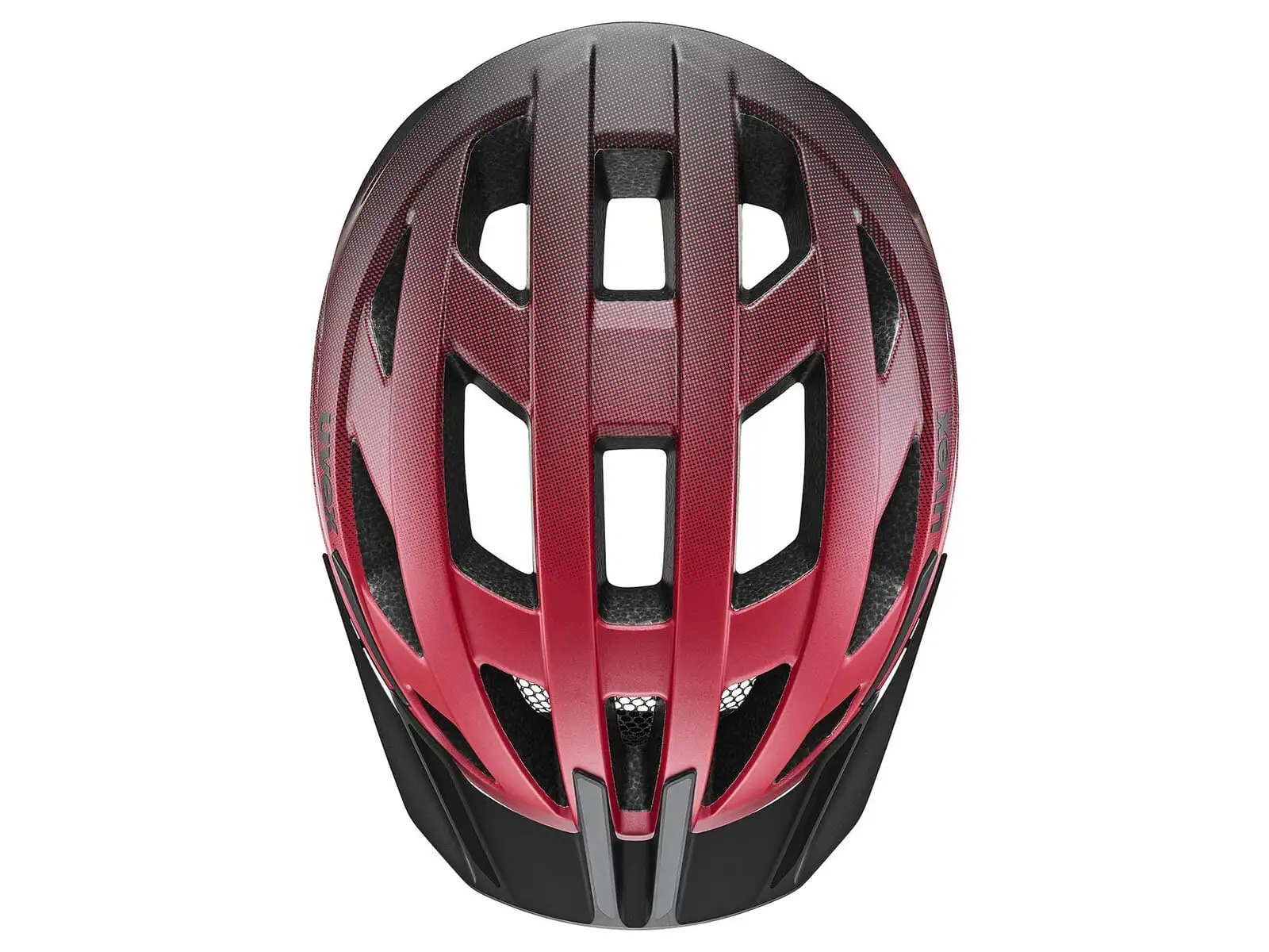 Uvex I-vo 2 kask Red/Black Matt