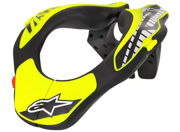 Alpinestars dziecięcy ochraniacz karku Black/Yellow Fluo