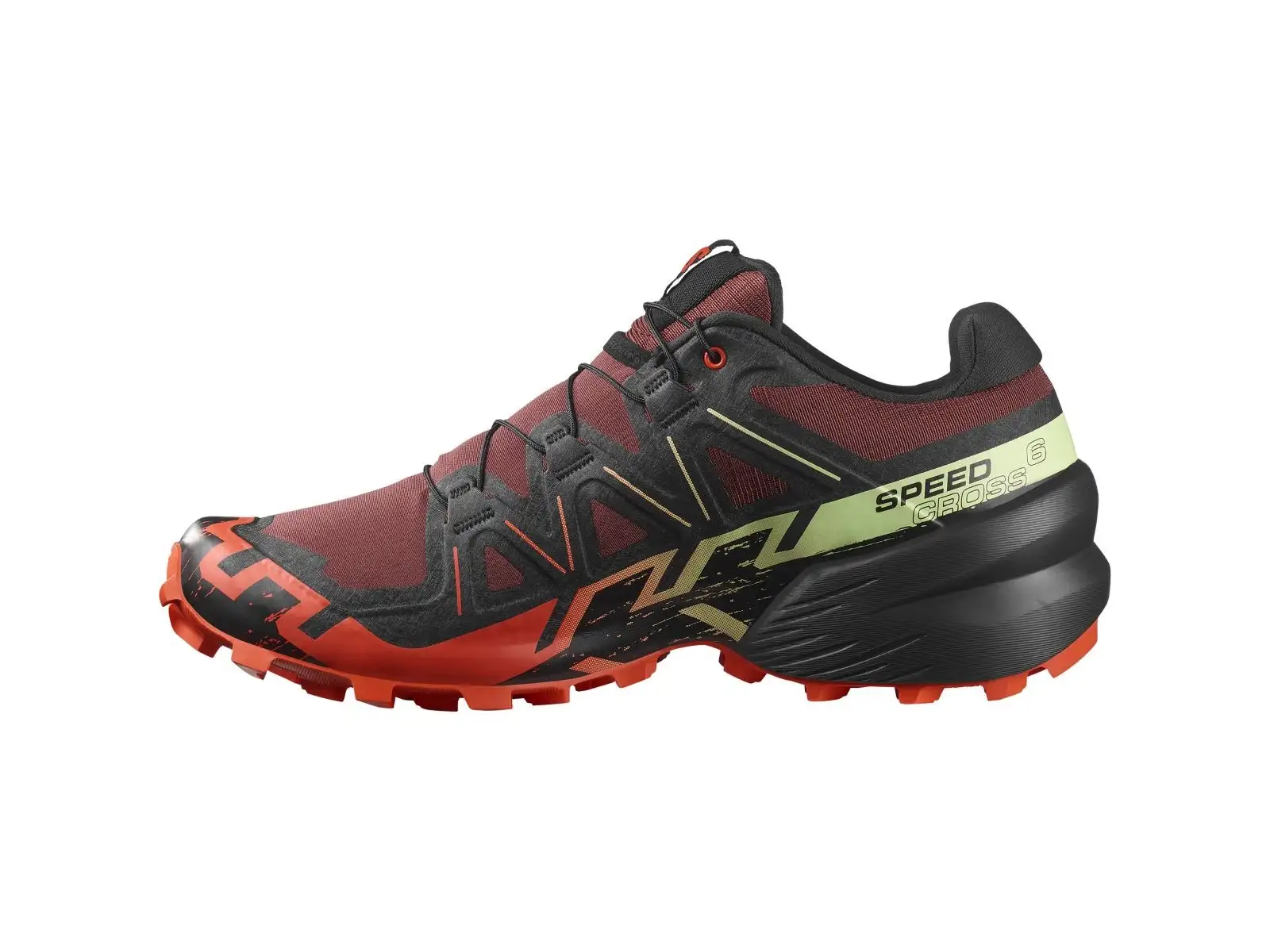 Salomon Speedcross 6 męskie obuwie biegowe Rum Raisin/Cherry Tomato/Cognac