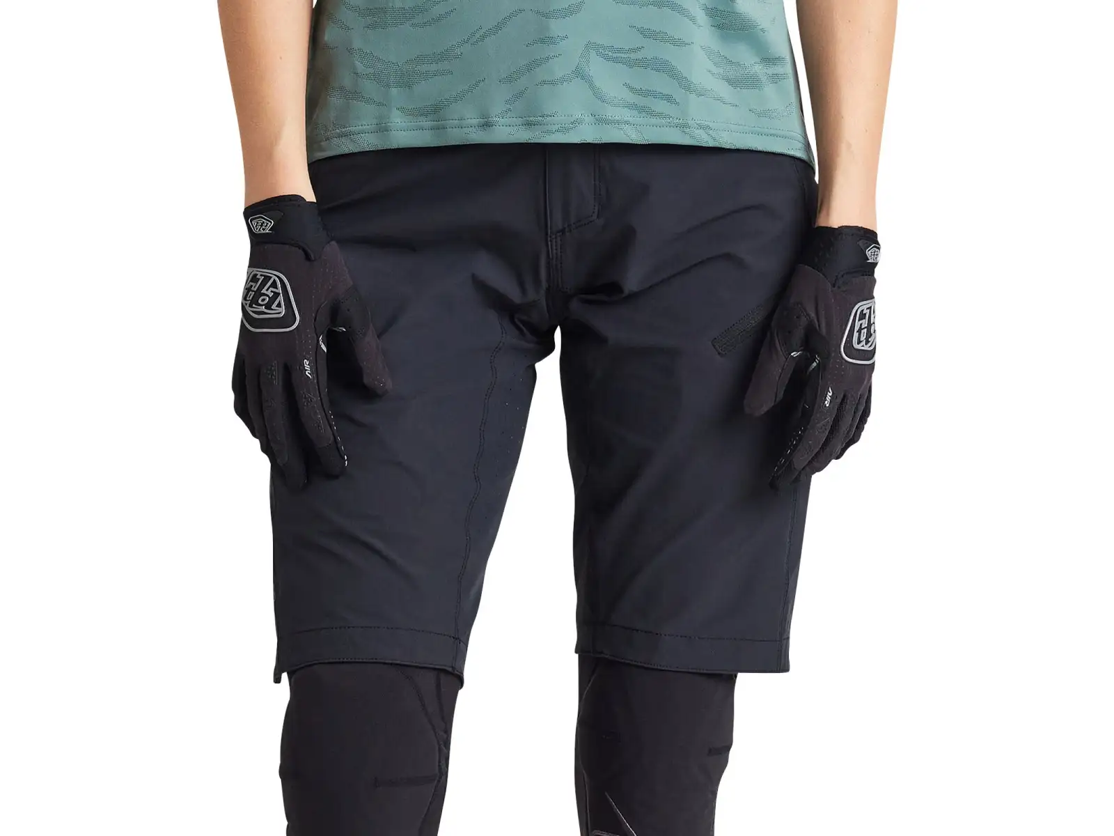 Troy Lee Designs Lilium damskie spodenki Solid black