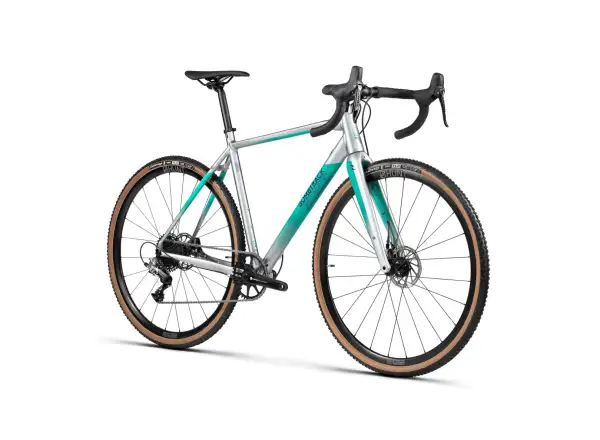 Bombtrack Tension 2 rower przełajowy Glossy Grey / Green