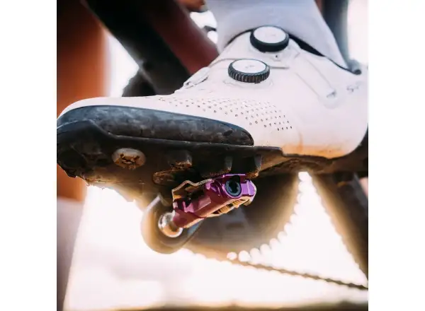 WOLF TOOTH DEL Gravel Race pedały zatrzaskowe Ultraviolet Purple