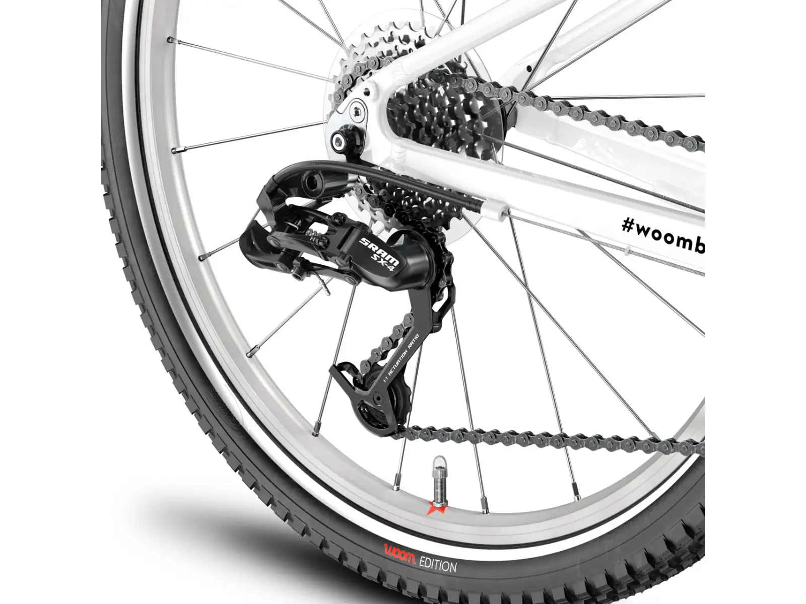 Woom 5 rower dziecięcy 24" Moon Grey