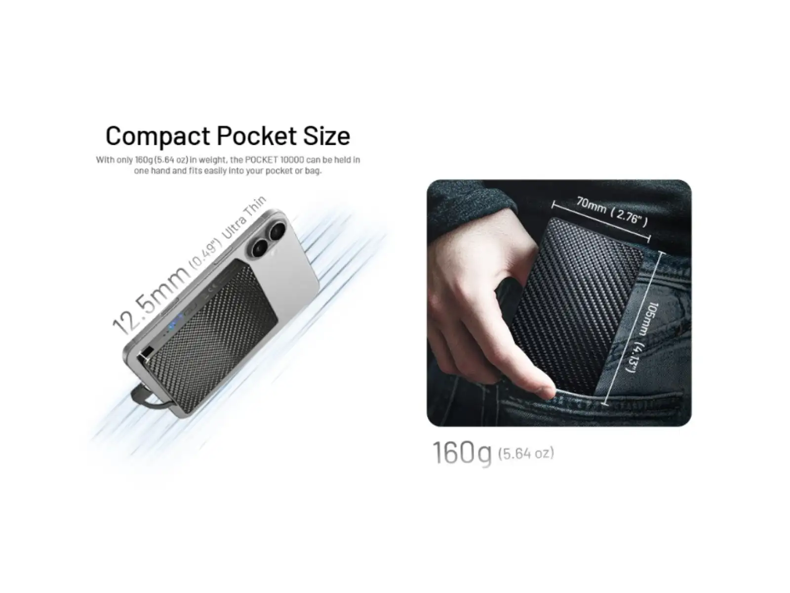 Nitecore wydajny Powerbank POCKET 10000