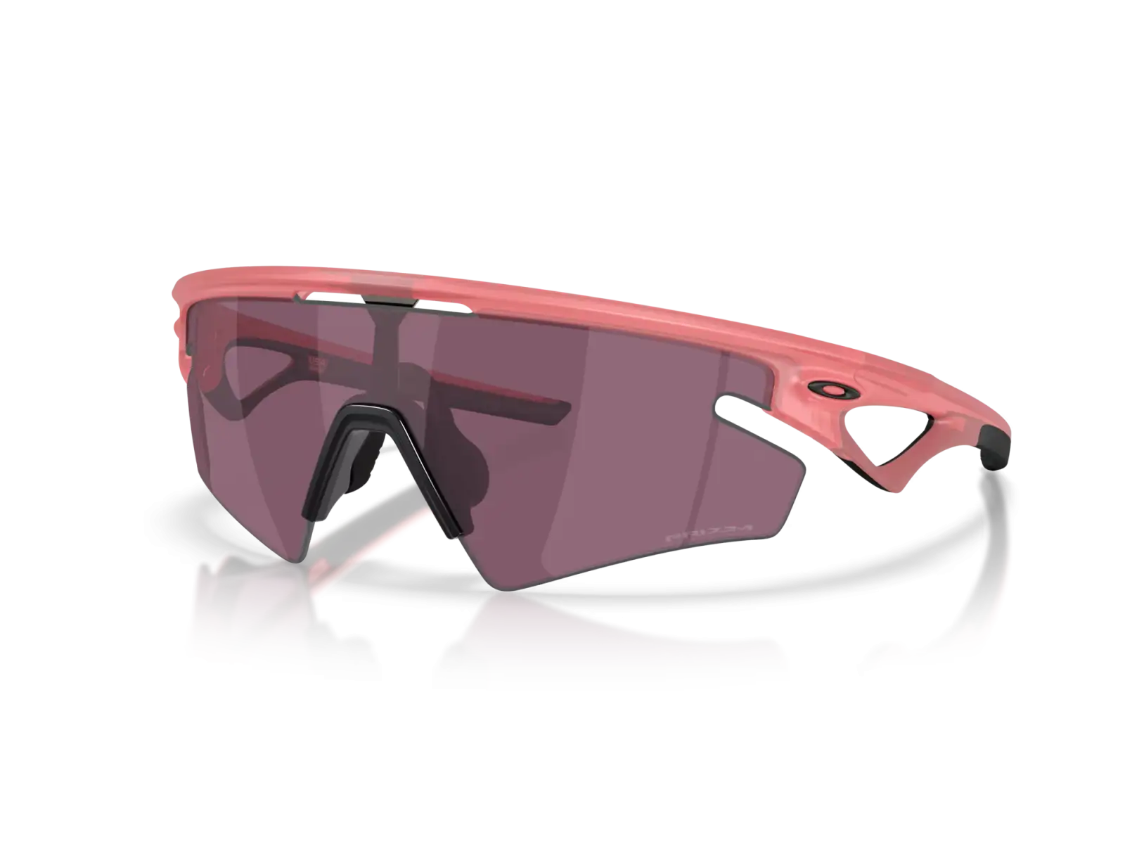 Oakley Sphaera Slash okulary sportowe Matte Transparent Paloma/Prizm Road Black
