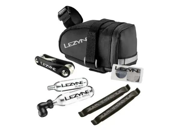 Lezyne Caddy CO2 Kit torba pod siodło 0,6 l černá rozm. M