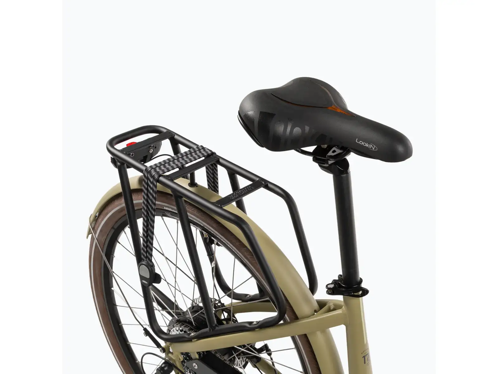 Ecobike X-City rower elektryczny miejski 468 Wh Cappuccino