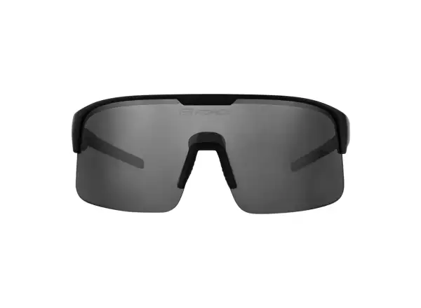 Force Spire okulary rowerowe czarne/czarne lustrzana soczewka