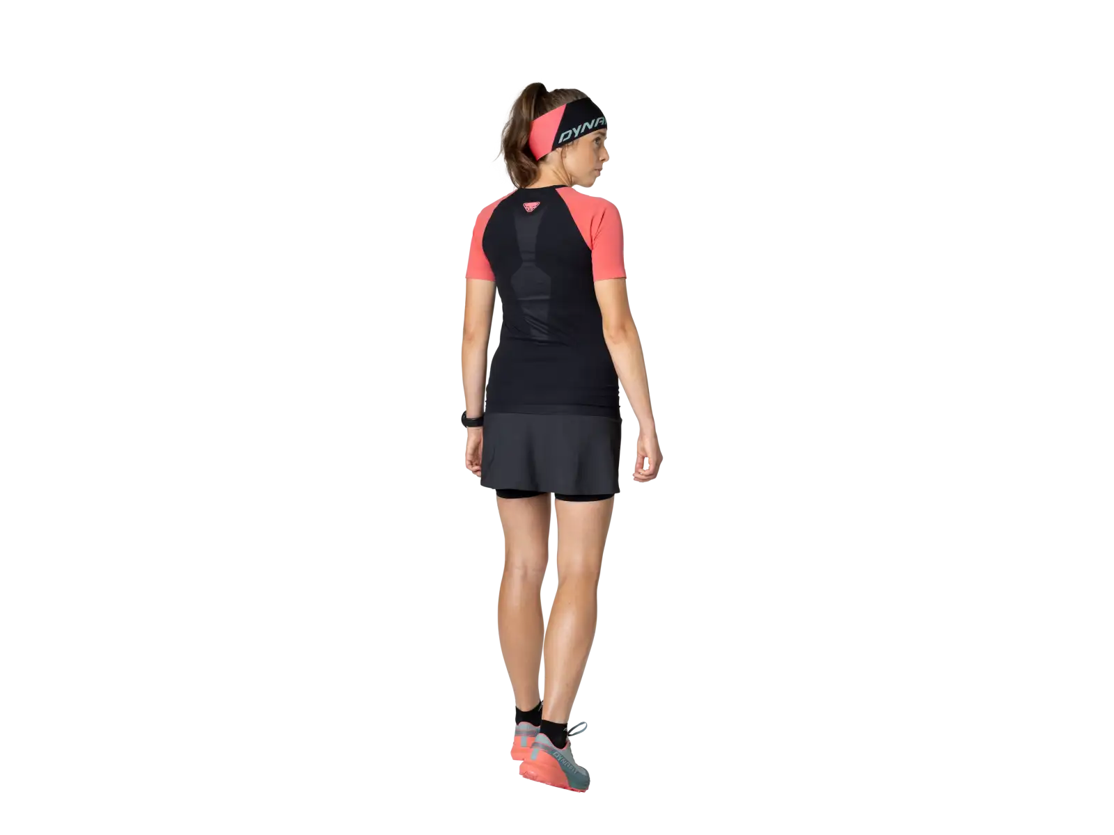 Dynafit Ultra S-Tech damska koszulka z krótkim rękawem Black Out Cabana