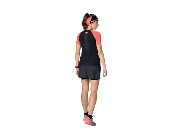 Dynafit Ultra S-Tech damska koszulka z krótkim rękawem Black Out Cabana