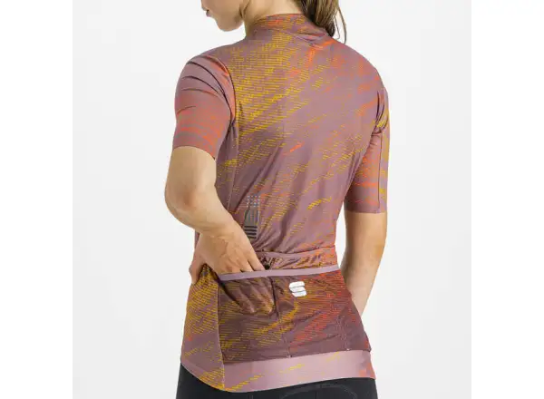 Sportful Cliff Supergiara damski dres krótki rękaw mauve