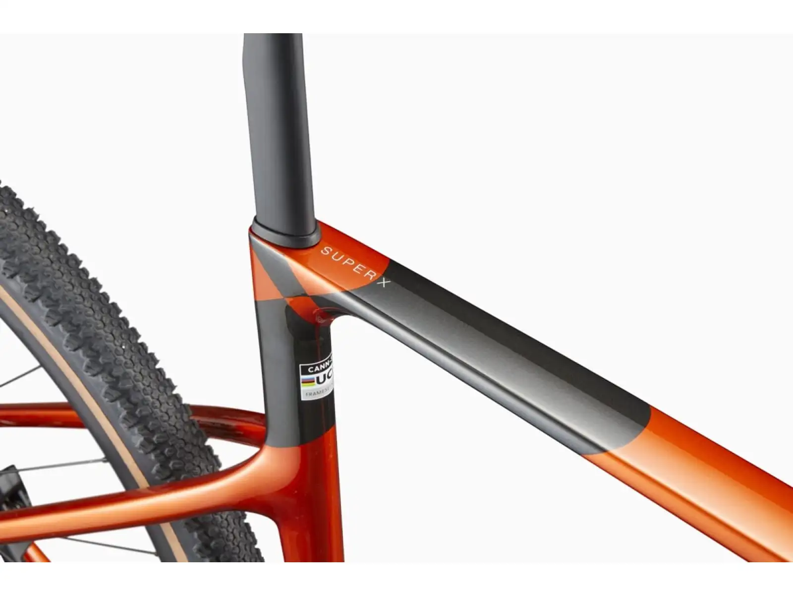 Cannondale SuperX 4 AXS gravel rower Flame Orange