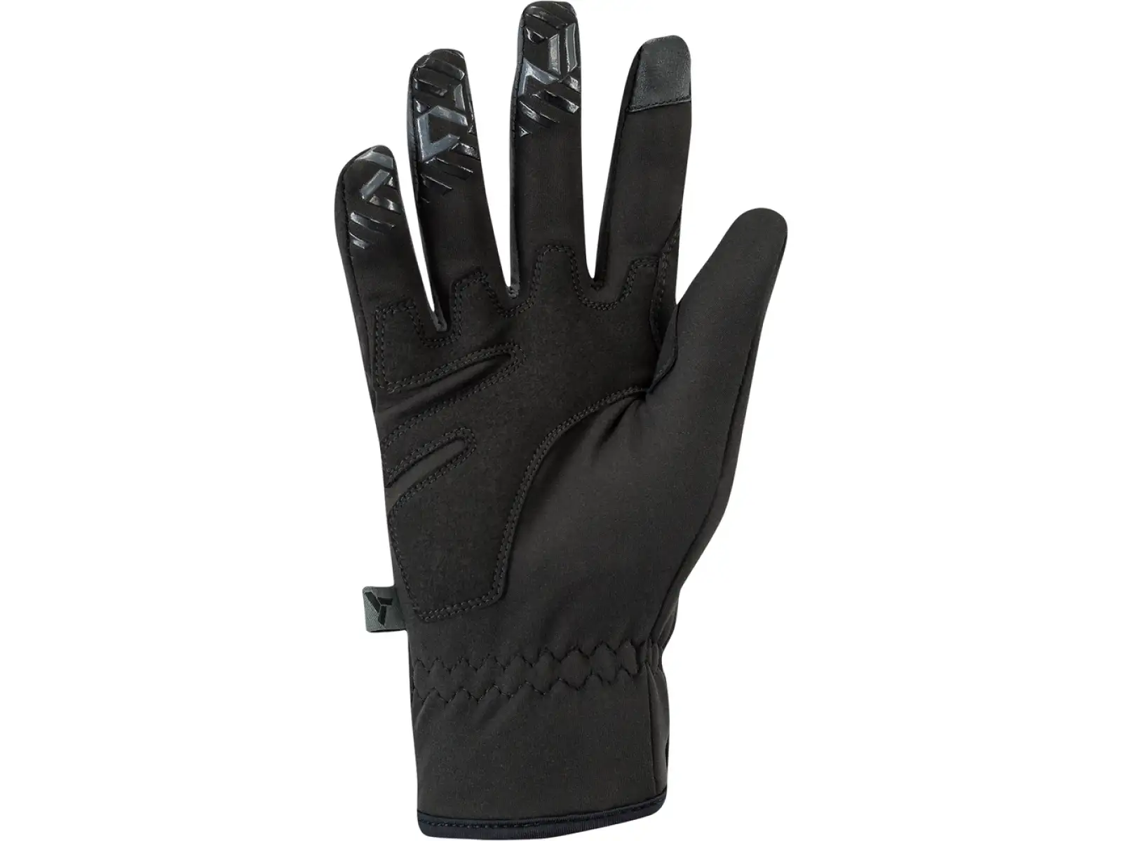 Silvini Ortles dziecięce softshell zimowe rękawice black/charcoal
