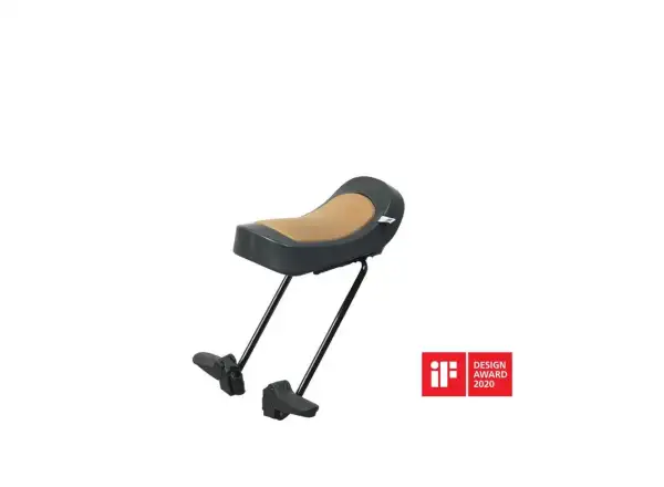 Urban Iki Junior tylne siedzisko z adapterem na bagażnik Bincho Black/Kurumi Brown