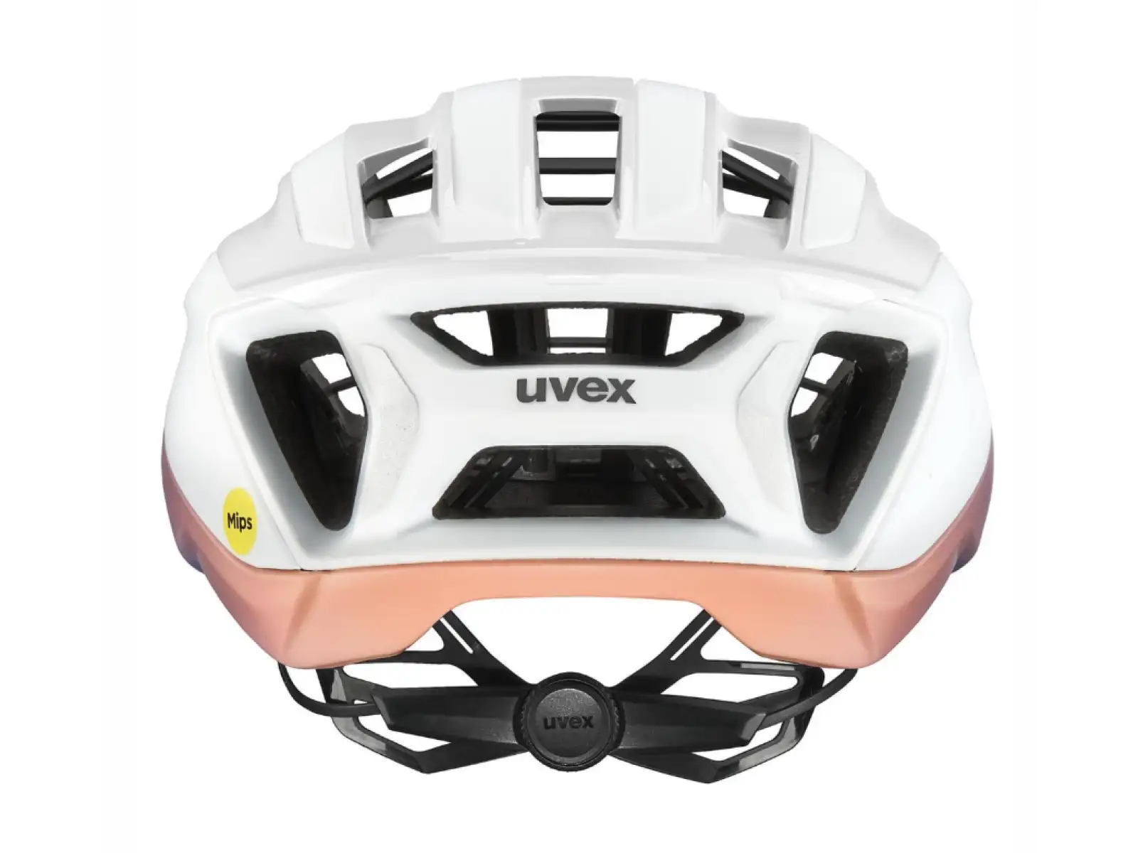 Uvex Surge Aero MIPS kask rowerowy szosowy White/Lila Apricot Matt
